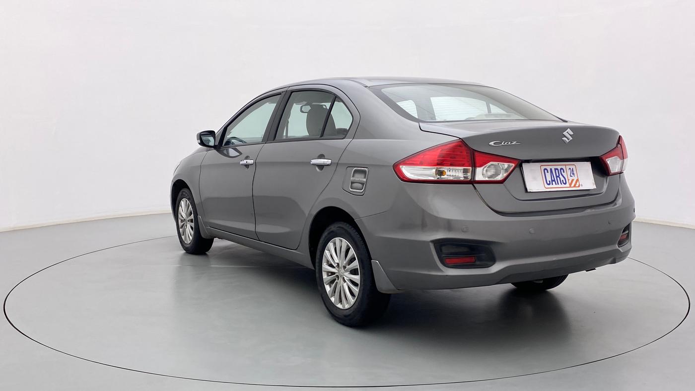 2017 Maruti Ciaz ZETA 1.4  AT PETROL, Petrol, Automatic, 52,870 km, Left Back Diagonal
