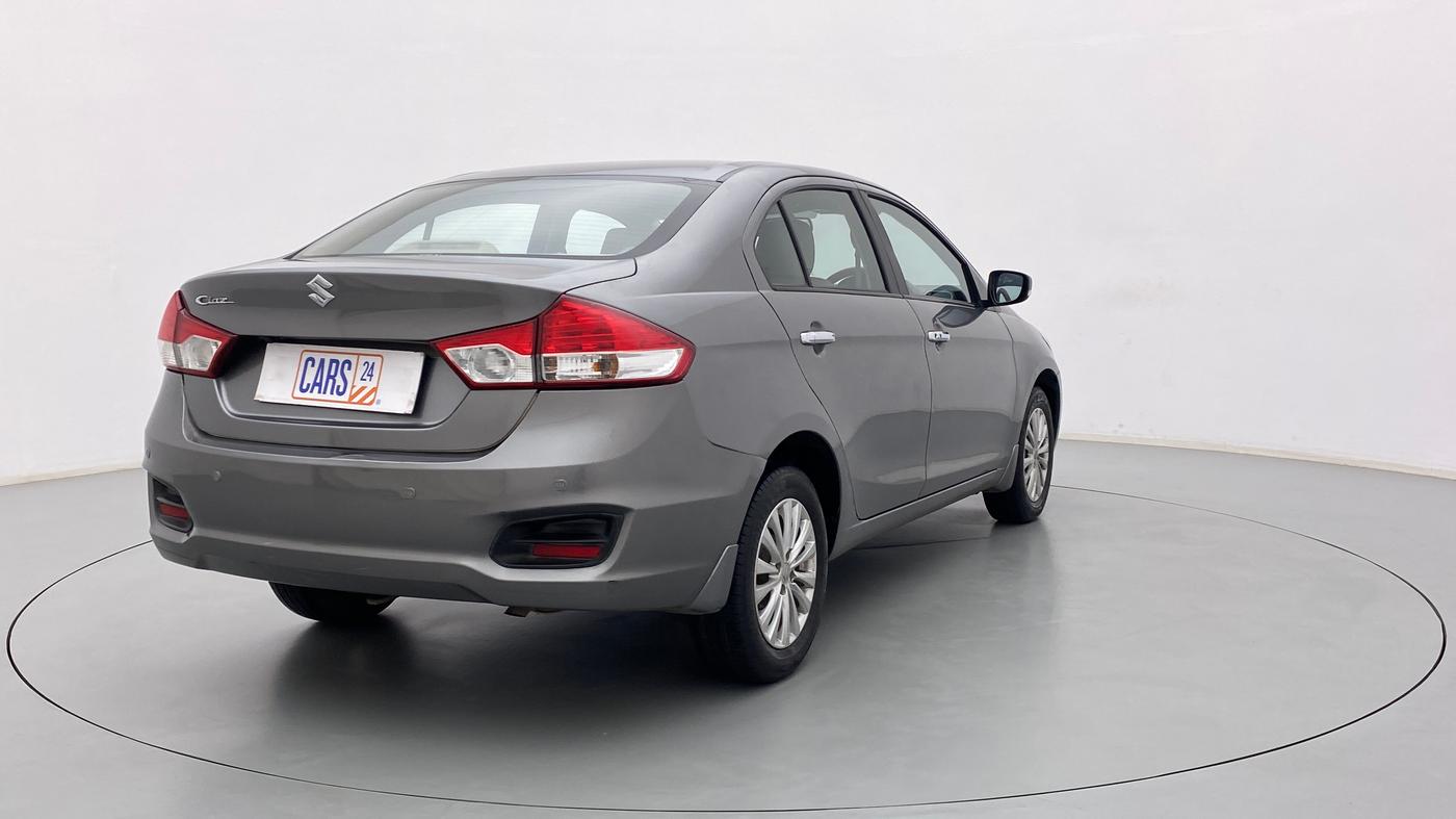 2017 Maruti Ciaz ZETA 1.4  AT PETROL, Petrol, Automatic, 52,870 km, Right Back Diagonal