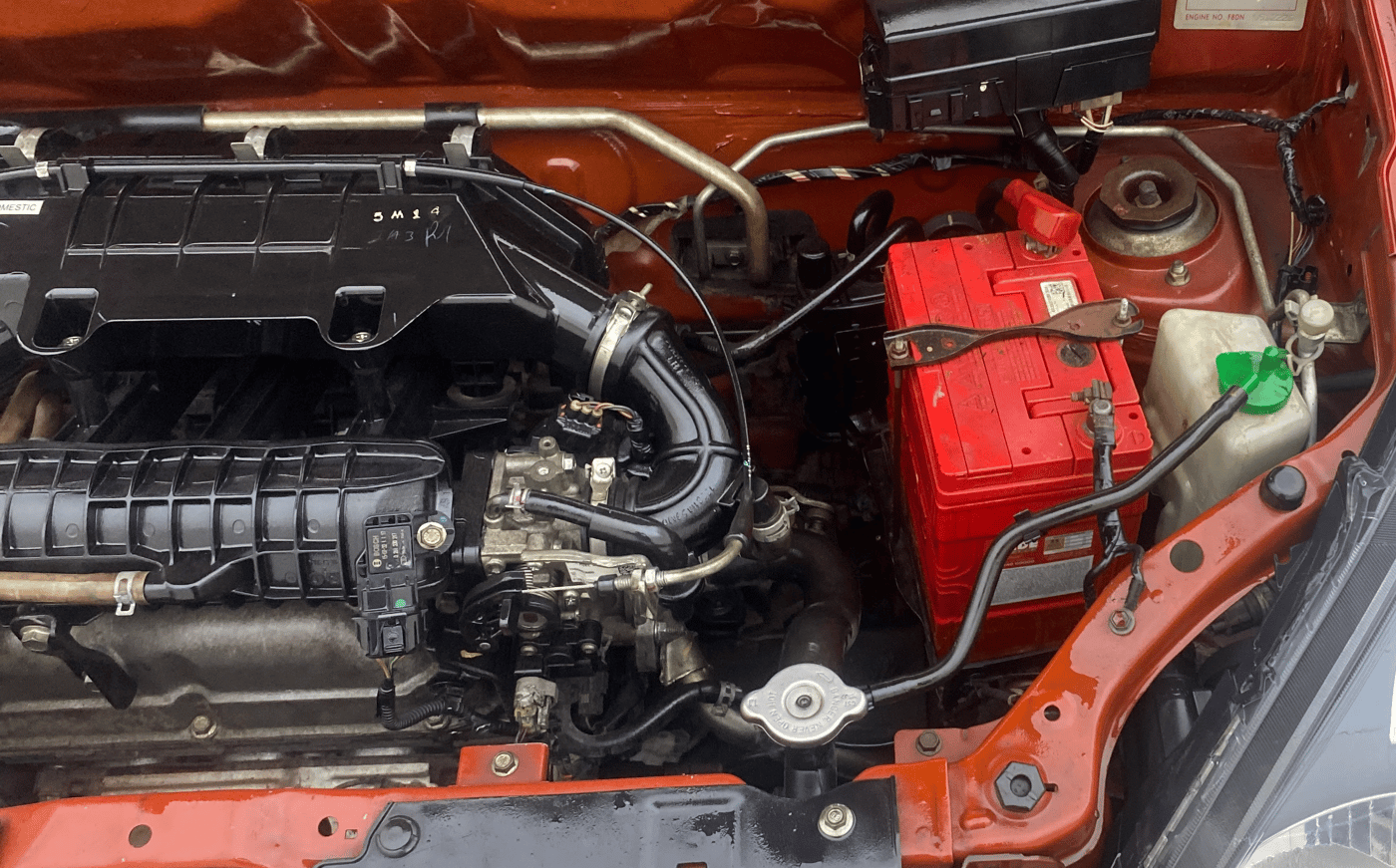 2015 Maruti Alto 800 LXI, Petrol, Manual, 61,808 km, Engine View - Left