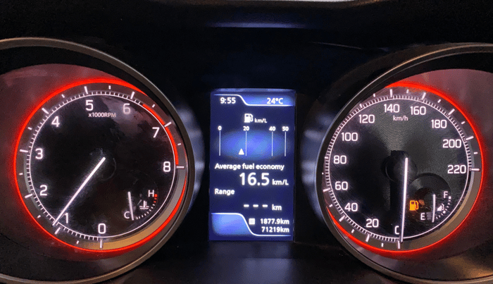 2022 Maruti Swift ZXI PLUS, Petrol, Manual, 71,193 km, Odometer Image