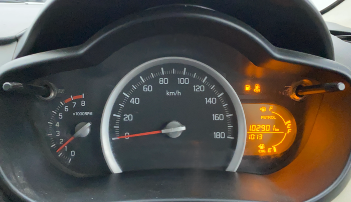 2021 Maruti Celerio VXI CNG, CNG, Manual, 1,02,873 km, Odometer Image