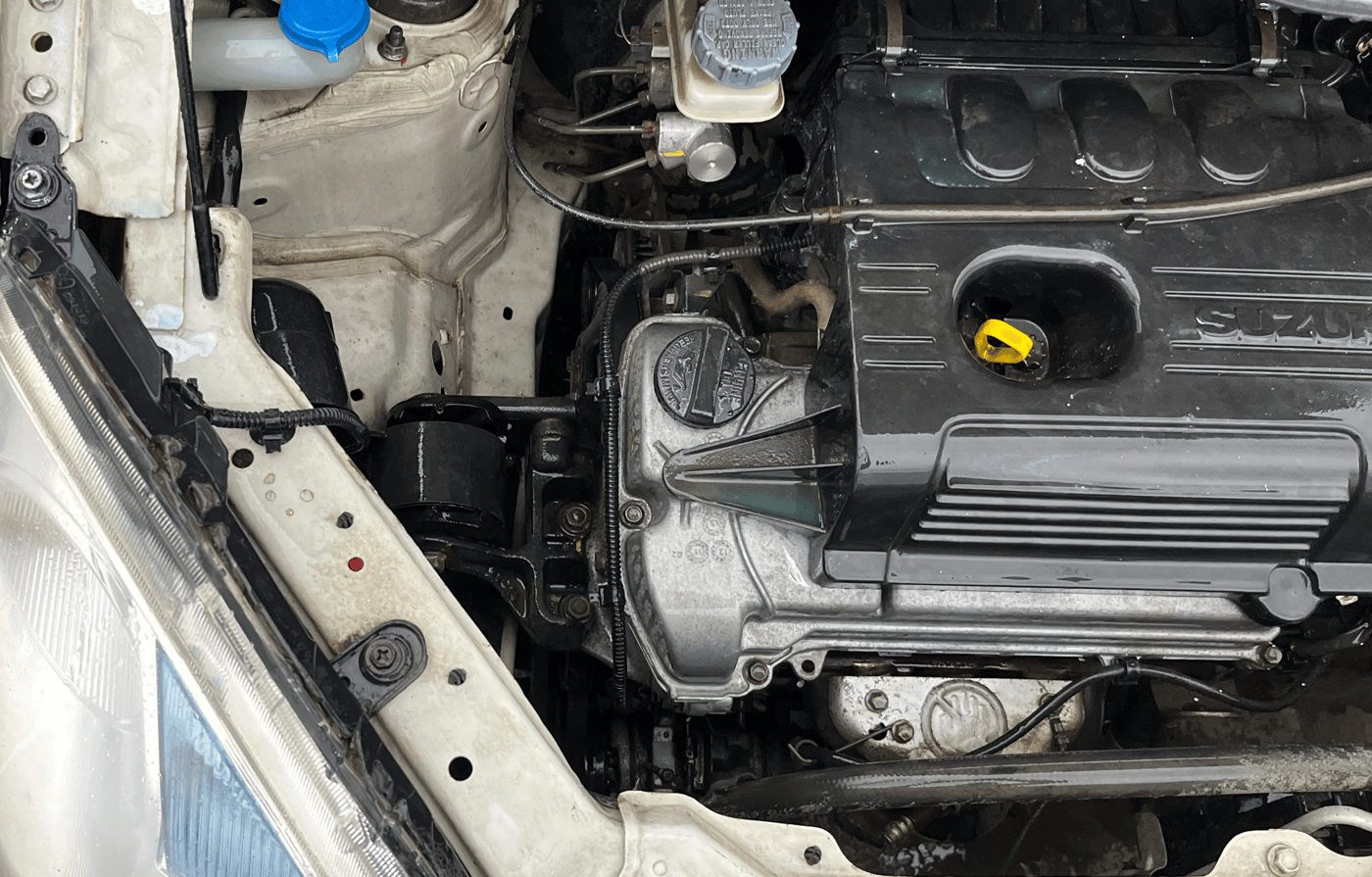 2014 Maruti Wagon R 1.0 LXI, Petrol, Manual, 54,550 km, Engine View - Right