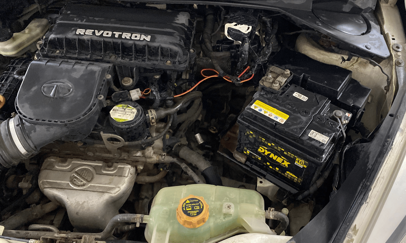 2016 Tata Tiago XZ PETROL, Petrol, Manual, 79,222 km, Engine View - Left