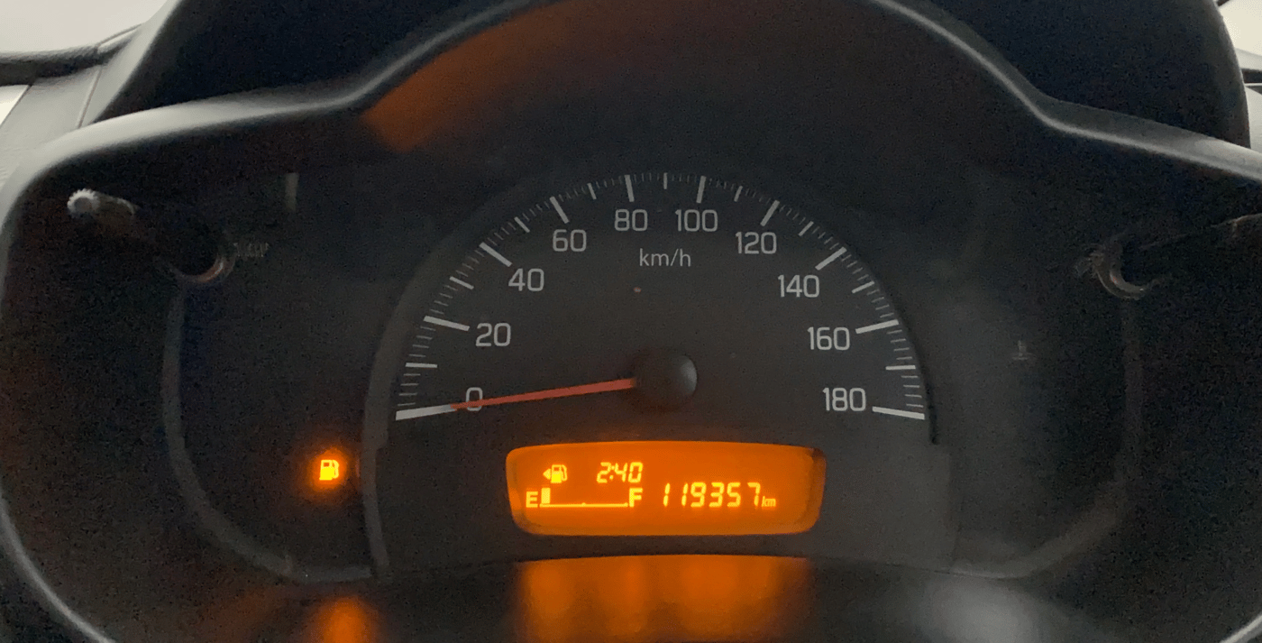 2017 Maruti Celerio VXI, Petrol, Manual, 1,19,348 km, Odometer Image
