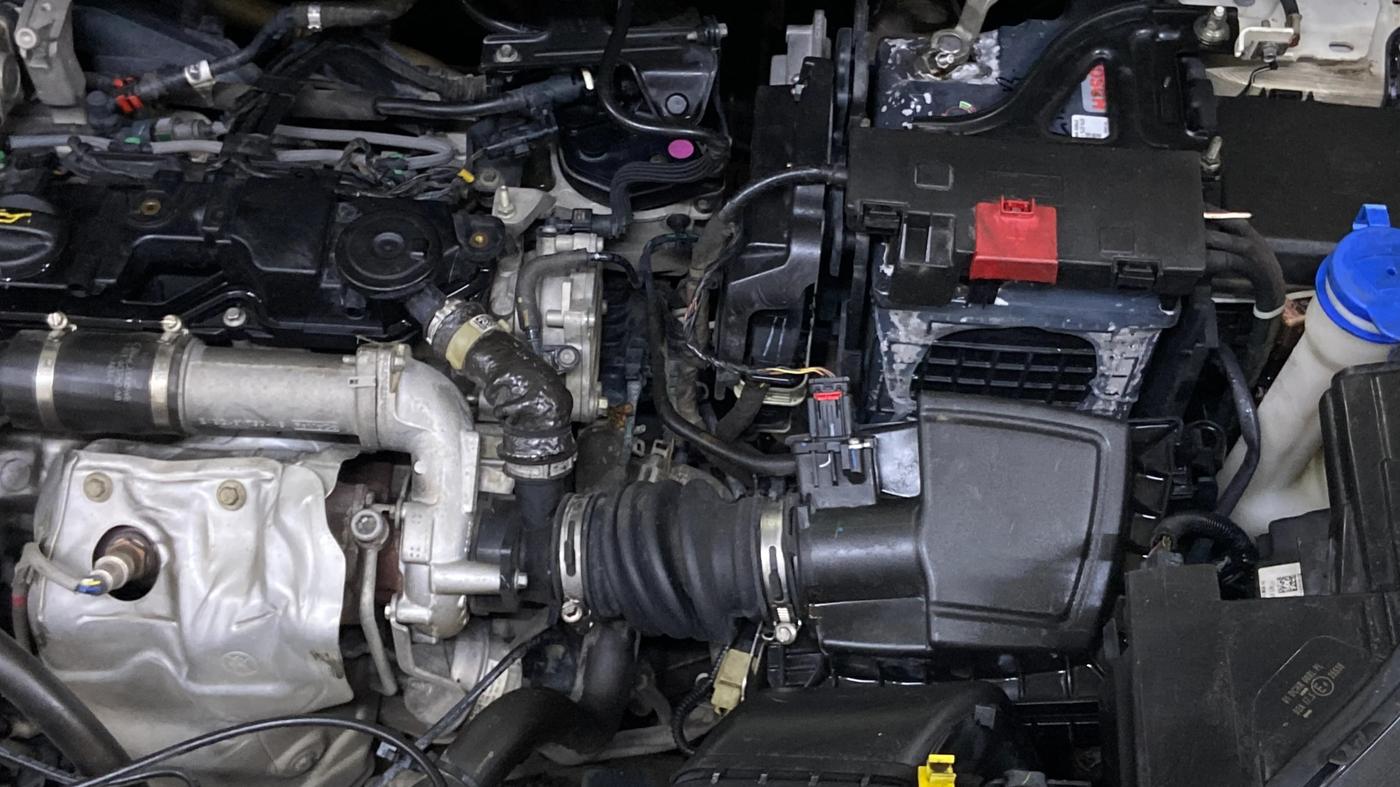 2021 Ford Ecosport TITANIUM 1.5L SPORTS(SUNROOF) DIESEL, Diesel, Manual, 1,00,122 km, Engine View - Left