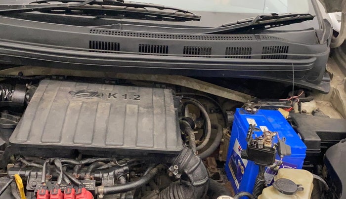 2015 Hyundai Grand i10 SPORTZ 1.2 KAPPA VTVT, CNG, Manual, 1,23,429 km, Engine View - Left