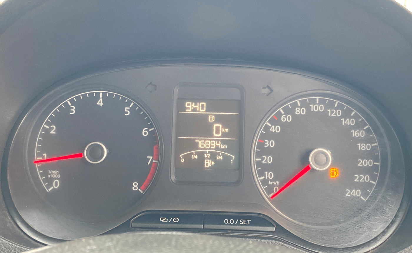 2015 Volkswagen Polo HIGHLINE1.2L, Petrol, Manual, 76,923 km, Odometer Image