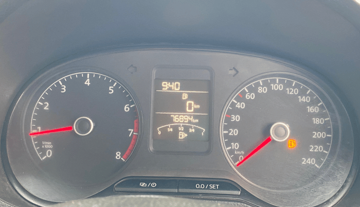 2015 Volkswagen Polo HIGHLINE1.2L, Petrol, Manual, 76,923 km, Odometer Image