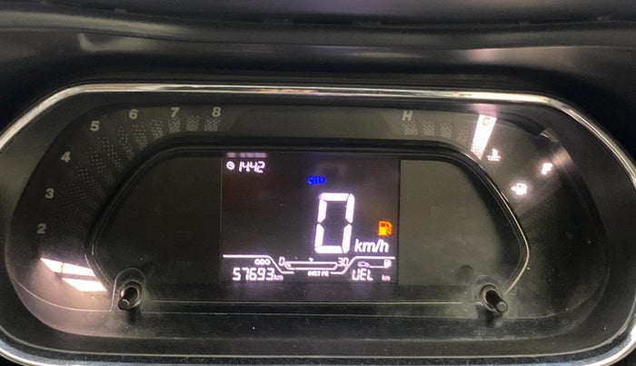 2021 Tata NEXON XM SUNROOF PETROL, Petrol, Manual, 57,668 km, Odometer Image