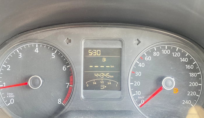 2014 Volkswagen Polo HIGHLINE1.2L, Petrol, Manual, 44,306 km, Odometer Image