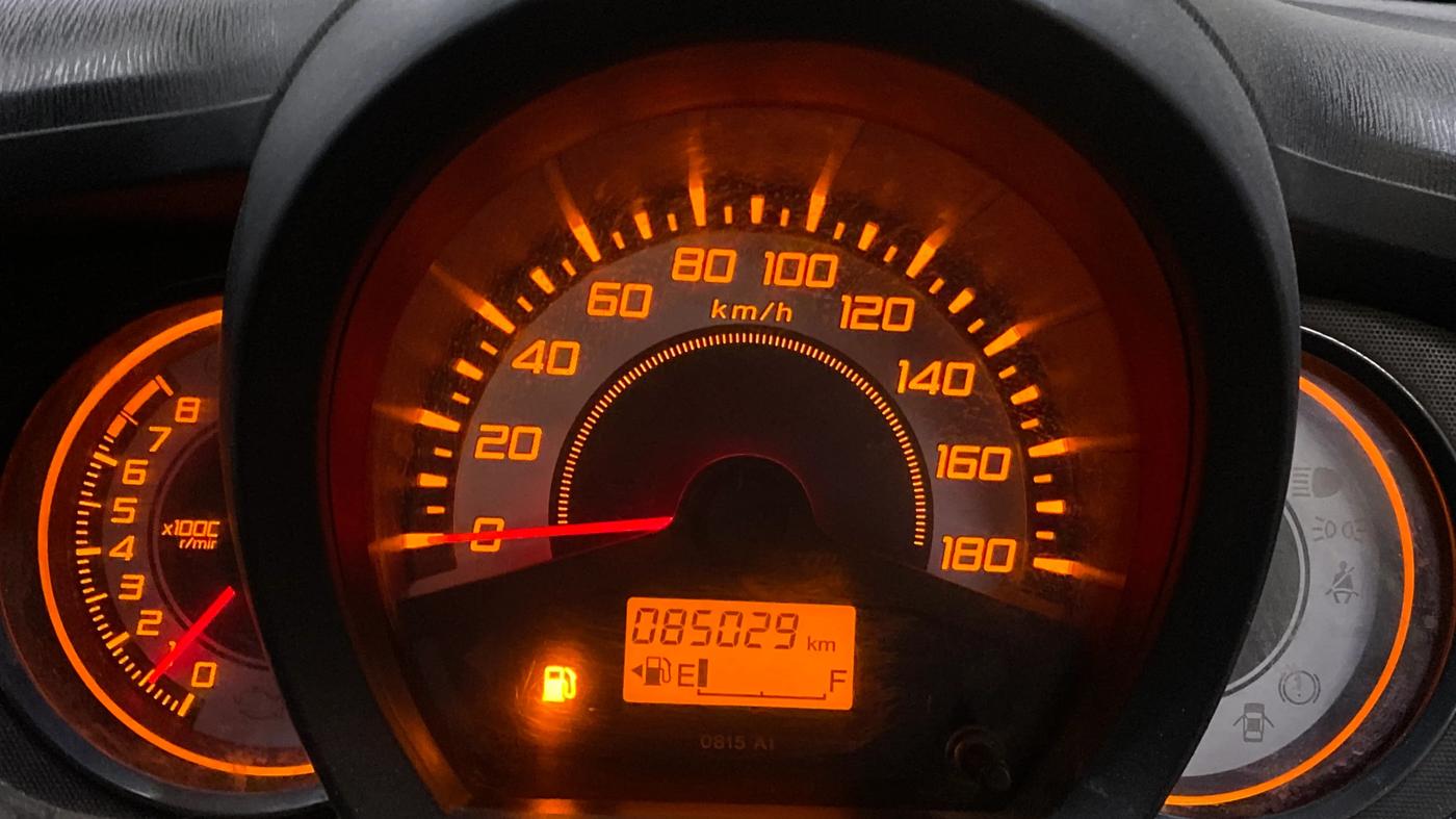 2013 Honda Brio S MT, Petrol, Manual, 85,005 km, Odometer Image