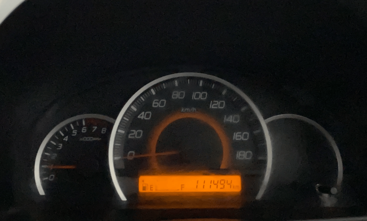 2015 Maruti Wagon R 1.0 VXI, Petrol, Manual, 1,11,487 km, Odometer Image