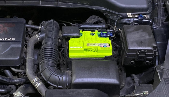 2022 KIA CARENS LUXURY PLUS 1.4 PETROL 7 STR, Petrol, Manual, 43,820 km, Engine View - Left