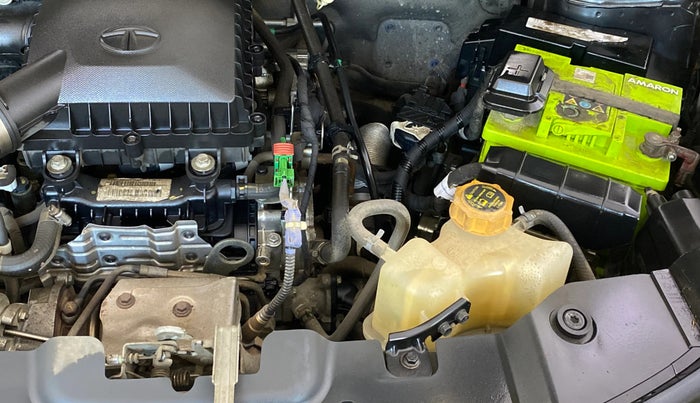 2019 Tata NEXON XZA PLUS PETROL, Petrol, Automatic, 36,434 km, Engine View - Left