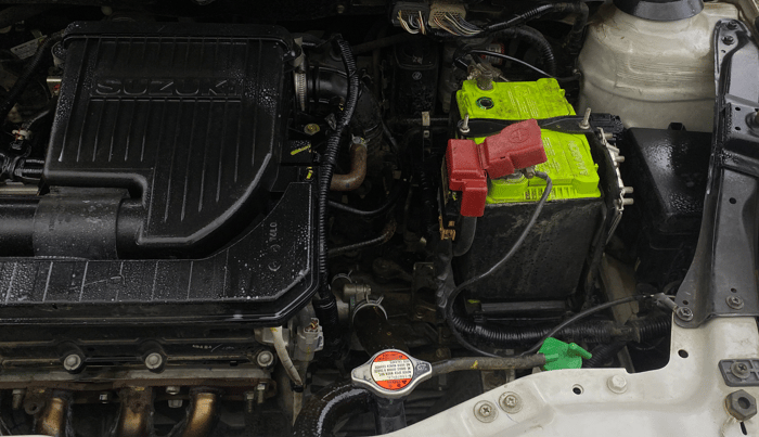 2021 Maruti Swift Dzire TOUR S-CNG, CNG, Manual, 32,791 km, Engine View - Left