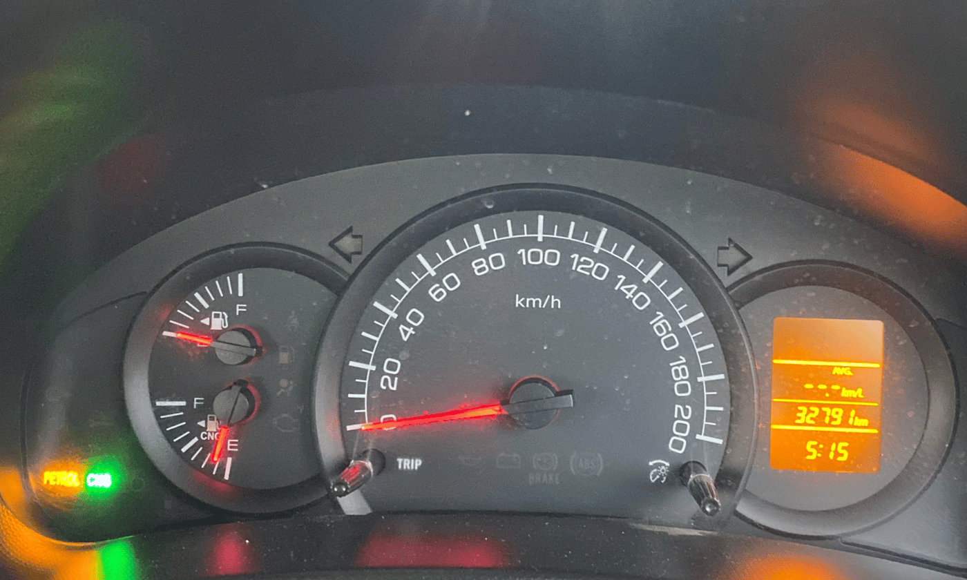2021 Maruti Swift Dzire TOUR S-CNG, CNG, Manual, 32,791 km, Odometer Image