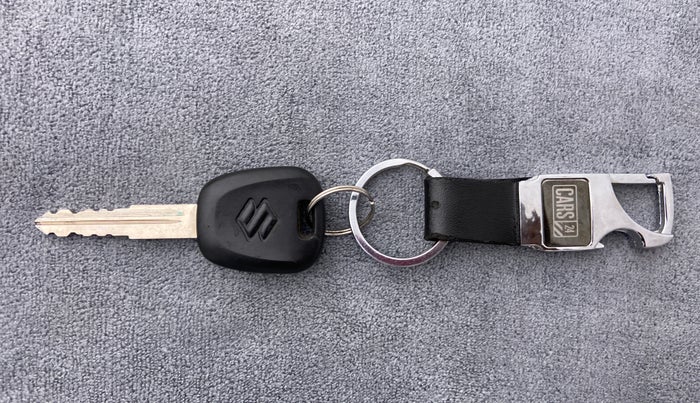 2014 Maruti Ritz VXI Elate Limited Edition, Petrol, Manual, 48,383 km, Key Close Up