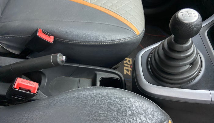 2014 Maruti Ritz VXI Elate Limited Edition, Petrol, Manual, 48,383 km, Gear Lever