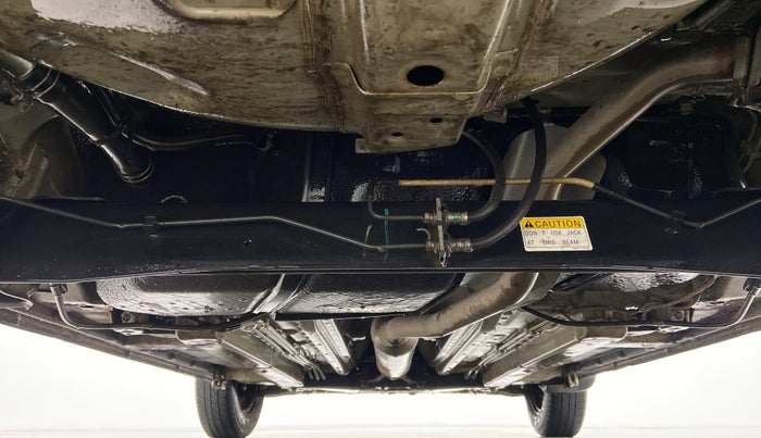 2014 Maruti Ritz VXI Elate Limited Edition, Petrol, Manual, 48,383 km, Rear Underbody