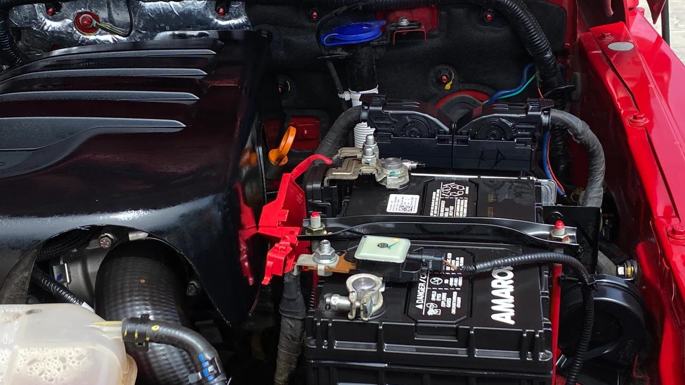 2024 Mahindra Thar LX HT PETROL 4WD MT, Petrol, Manual, 18,457 km, Engine View - Left