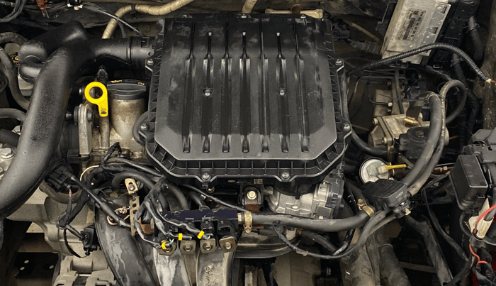 2018 Volkswagen Ameo TRENDLINE 1.0L, CNG, Manual, 1,32,995 km, Engine View