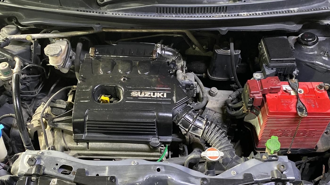 2014 Maruti Celerio VXI AMT, Petrol, Automatic, 75,252 km, Engine View
