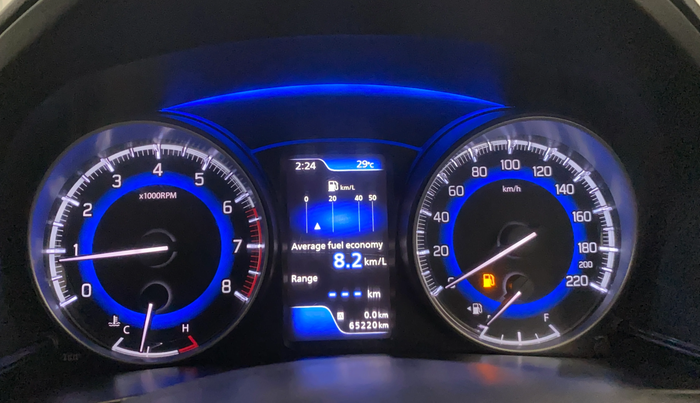 2019 Maruti Baleno ZETA PETROL 1.2, Petrol, Manual, 65,203 km, Odometer Image