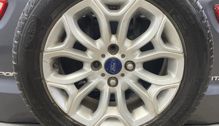 2015 Ford Ecosport TITANIUM 1.5L PETROL AT, Petrol, Automatic, 1,20,576 km, Spare Tyre