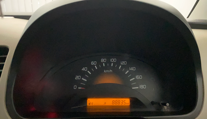 2013 Maruti Wagon R 1.0 LXI, Petrol, Manual, 88,827 km, Odometer Image