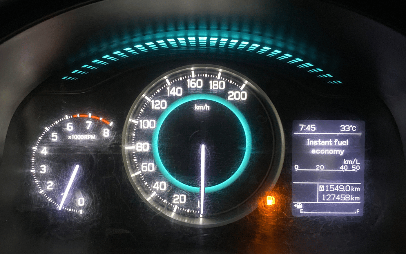 2018 Maruti IGNIS ALPHA 1.2, Petrol, Manual, 1,27,486 km, Odometer Image