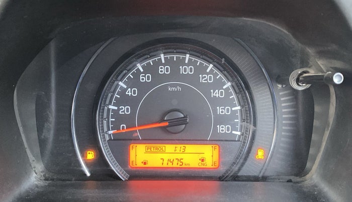 2021 Maruti New Wagon-R LXI CNG 1.0, CNG, Manual, 71,472 km, Odometer Image