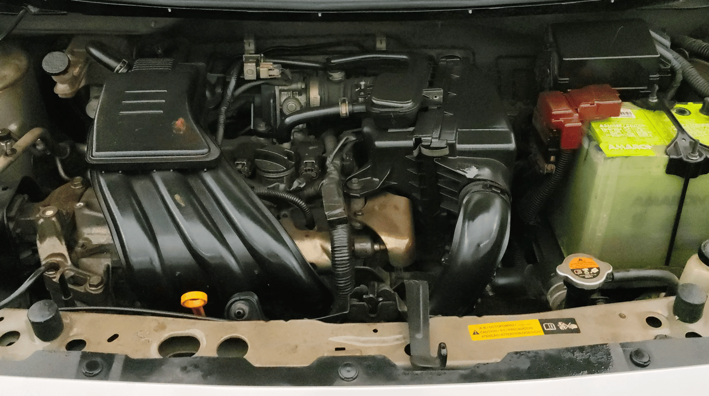 2014 Nissan Micra Active XV, Petrol, Manual, 47,870 km, Engine View