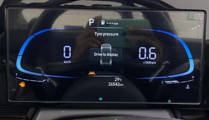 2023 Hyundai Verna SX (O) 1.5 TURBO PETROL DCT, Petrol, Automatic, 26,541 km, Odometer Image