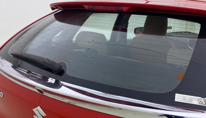 2018 Maruti Baleno DELTA PETROL 1.2, Petrol, Manual, 63,935 km, Rear Wiper