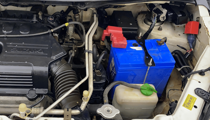 2017 Maruti Wagon R 1.0 VXI, Petrol, Manual, 62,969 km, Engine View - Left