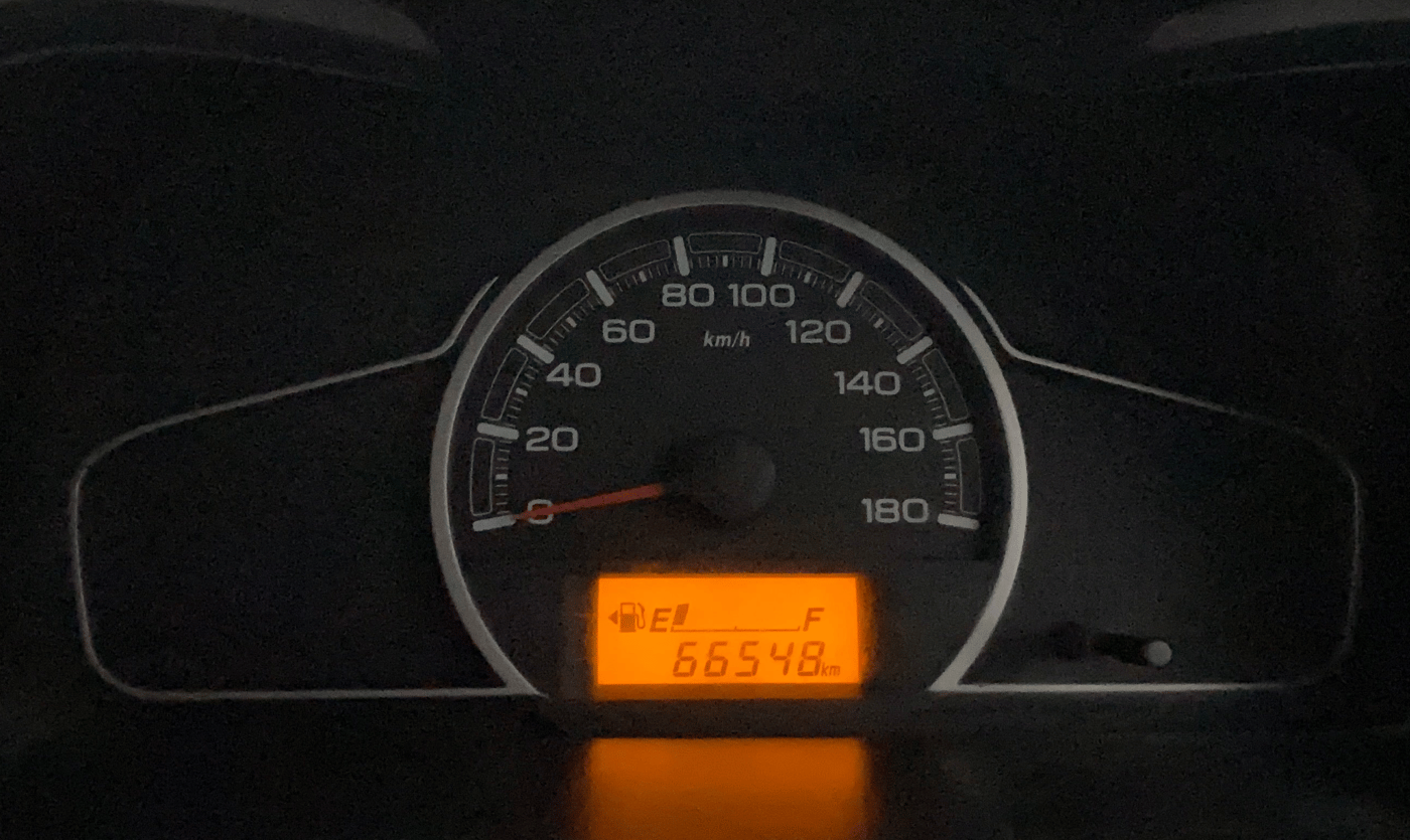 2019 Maruti Alto VXI, Petrol, Manual, 66,530 km, Odometer Image