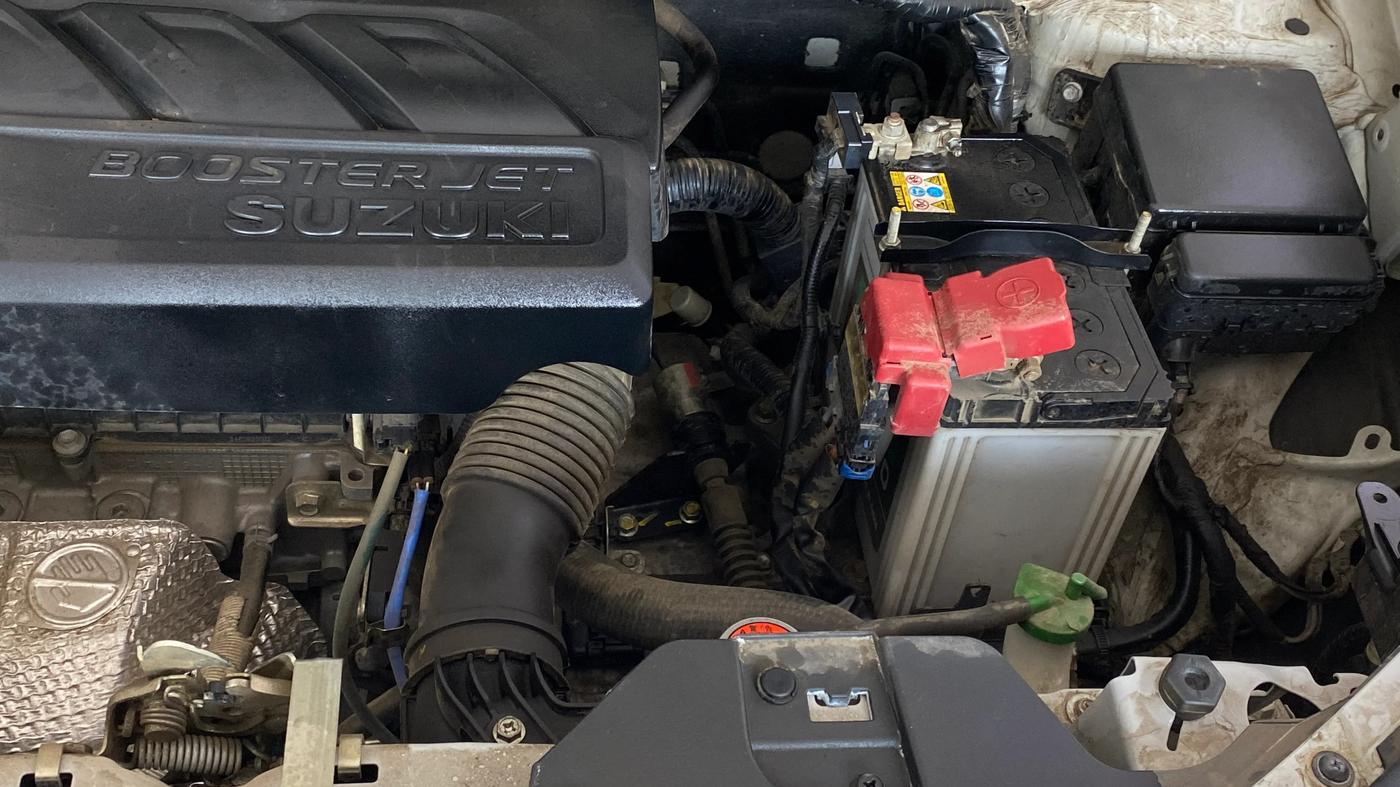 2023 Maruti FRONX ALPHA 1.0L TURBO 6 AT, Petrol, Automatic, 31,336 km, Engine View - Left
