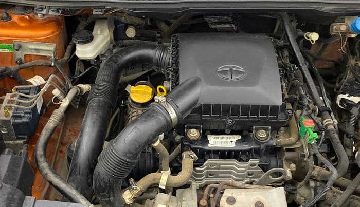 2019 Tata NEXON XZ PLUS PETROL DUAL TONE, CNG, Manual, 89,283 km, Engine View - Right
