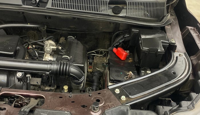 2023 Renault Kiger RXZ AMT, Petrol, Automatic, 24,498 km, Engine View - Left