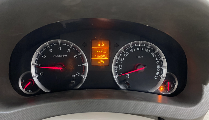 2018 Maruti Ertiga ZXI+, Petrol, Manual, 1,12,233 km, Odometer Image