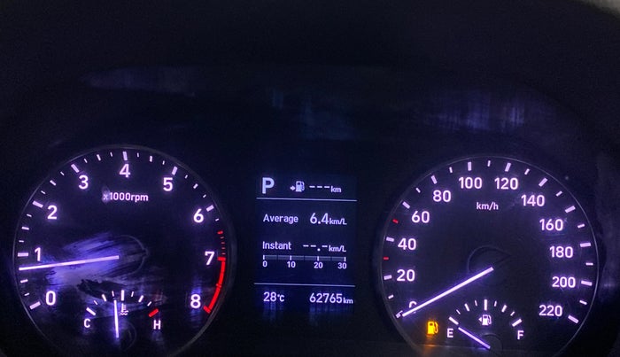 2019 Hyundai Verna 1.6 VTVT SX + AT, Petrol, Automatic, 62,731 km, Odometer Image