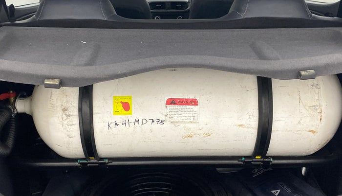 2022 Hyundai GRAND I10 NIOS SPORTZ 1.2 KAPPA VTVT CNG, CNG, Manual, 76,343 km, Boot Inside