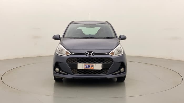 2017 Hyundai Grand i10 SPORTZ AT 1.2 KAPPA VTVT, Petrol, Automatic, 55,891 km, Front