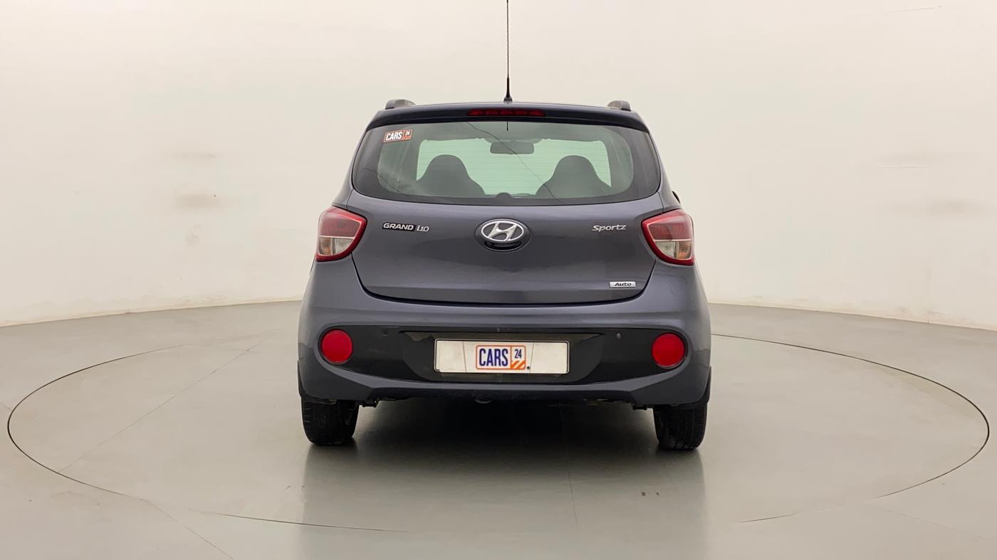 2017 Hyundai Grand i10 SPORTZ AT 1.2 KAPPA VTVT, Petrol, Automatic, 55,891 km, Back/Rear