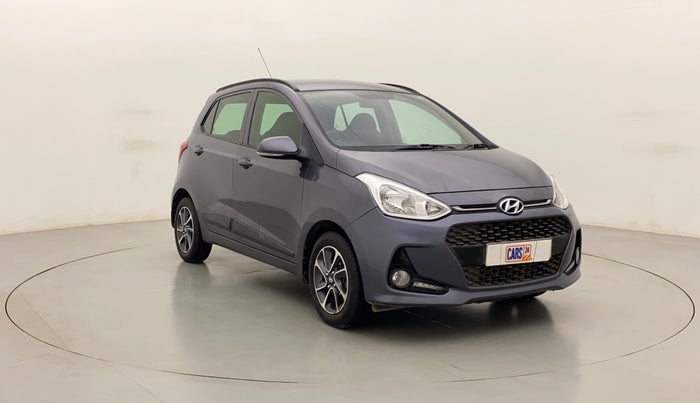 2017 Hyundai Grand i10 SPORTZ AT 1.2 KAPPA VTVT, Petrol, Automatic, 55,891 km, Right Front Diagonal