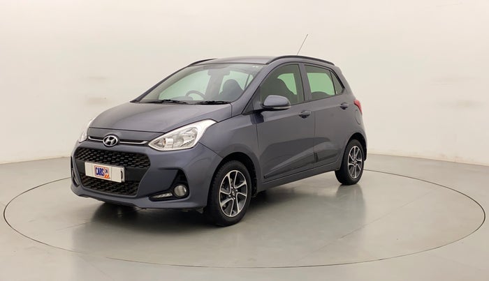 2017 Hyundai Grand i10 SPORTZ AT 1.2 KAPPA VTVT, Petrol, Automatic, 55,891 km, Left Front Diagonal