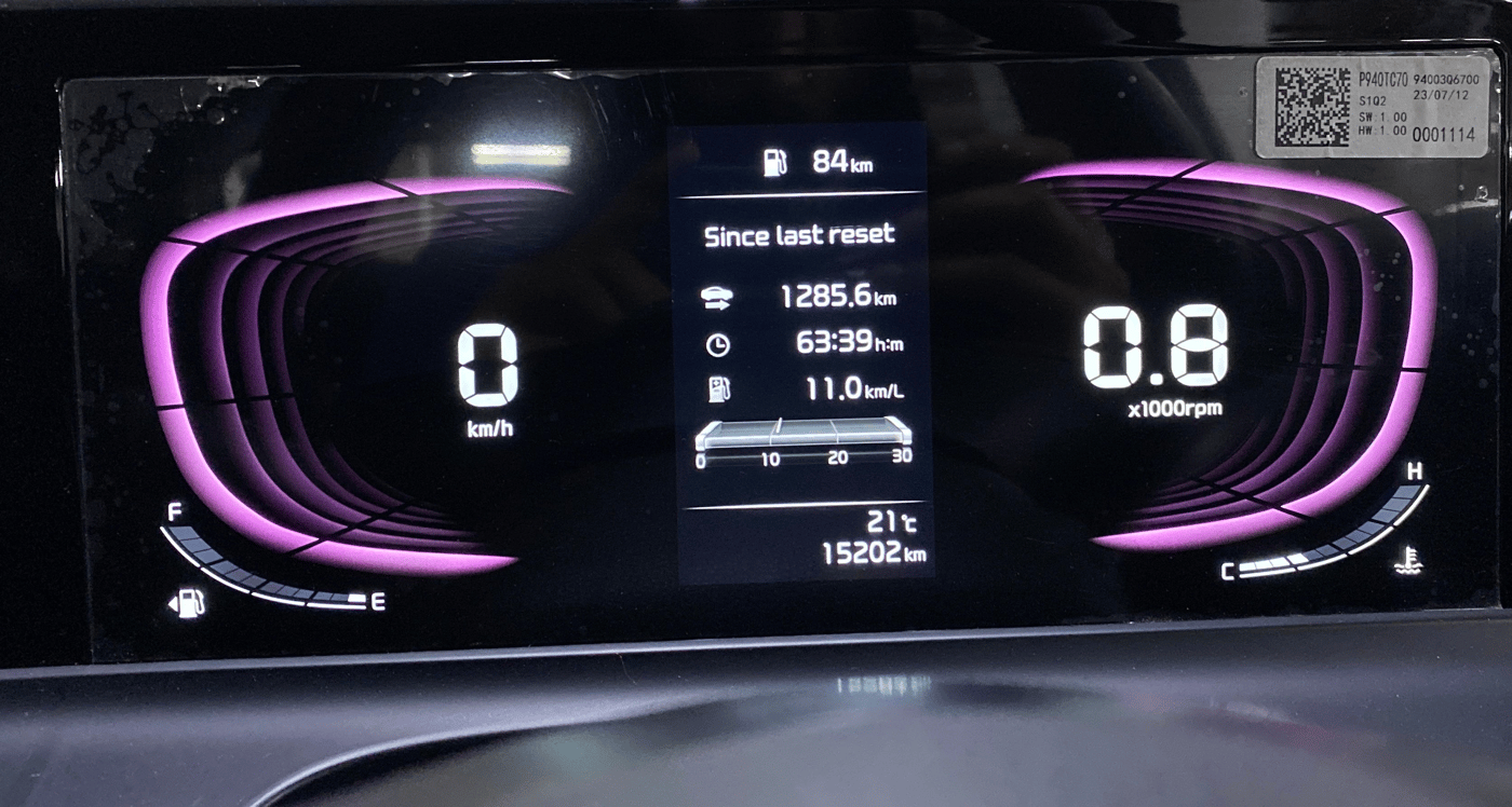 2023 KIA SELTOS  HTK 1.5 PETROL MT, Petrol, Manual, 15,174 km, Odometer Image