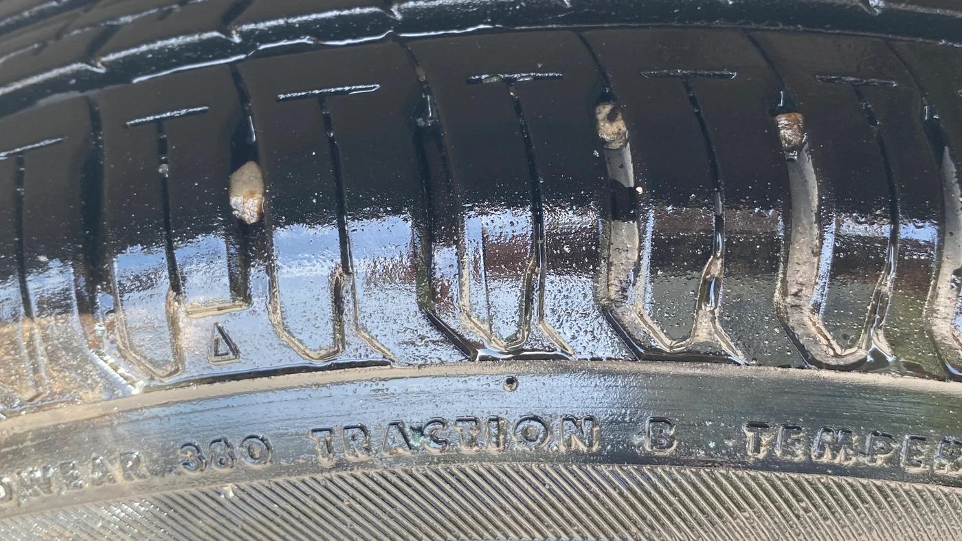 2014 Maruti Celerio VXI AMT, Petrol, Automatic, 84,949 km, Left Rear Tyre Tread