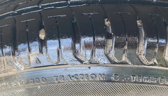 2014 Maruti Celerio VXI AMT, Petrol, Automatic, 84,949 km, Left Rear Tyre Tread