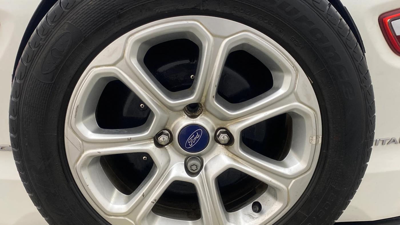 2018 Ford Ecosport TITANIUM + 1.5L PETROL AT, Petrol, Automatic, 90,816 km, Spare Tyre